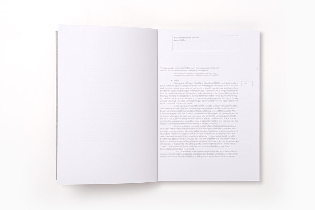 Michaela Gleave <br>The influence of an idea on the physical properties of the world